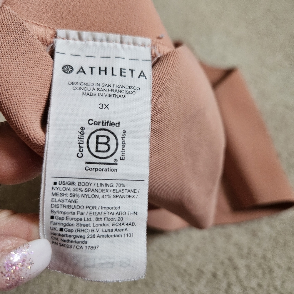 Athleta Ritual Adjustable Bra 3X - Picture 7 of 8